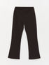 LC Waikiki Crew Neck Striped Girl's Sweatshirt and Tights
